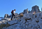 Rifugio Rosalba (1730 m) con Colle Garibaldi (1824 m) in autunnale ad anello il 28 ottobre 2020 - FOTOGALLERY